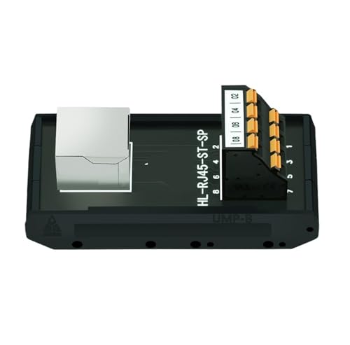 Adaptador RJ45 para riel DIN: solucione cables sueltos con este bloque de terminales horizontal