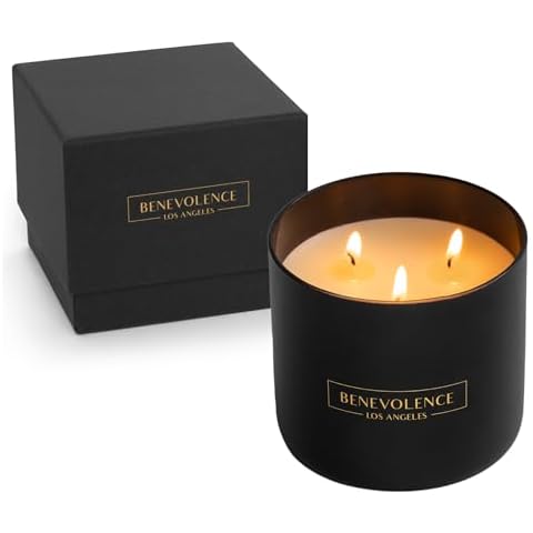 Benevolence LA Rose & Sandalwood Candle Cover