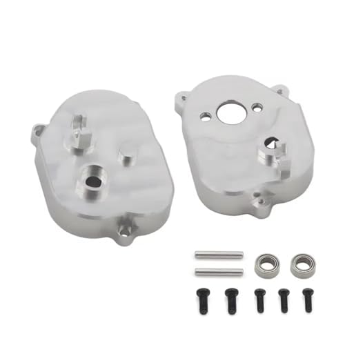 Boîte de vitesses en métal argenté MN82 MN78 pièces de rechange pour voiture télécommandée RC