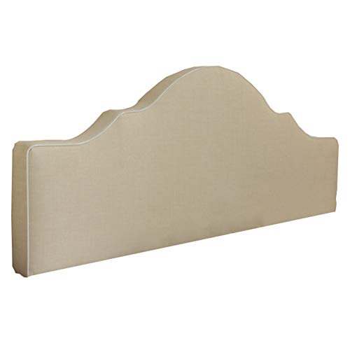 KKCF-Cuscini Testiera Letto Pad Custodia Morbida Resistente alle Rughe Lavabile Grande Camera da Letto Cotone E Lino,5 Colori,5 Dimensioni (Color : Beige, Size : 180x65x8cm)