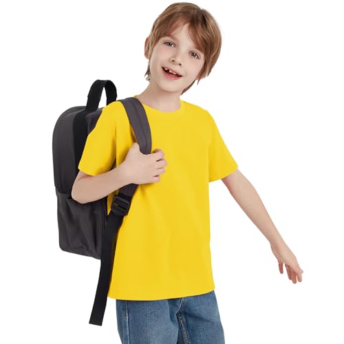 Image of Dreammonkey 2T-12Years Kids Cotton T-Shirt Short Sleeve Crew Neck Tshirt for Boys and Girls