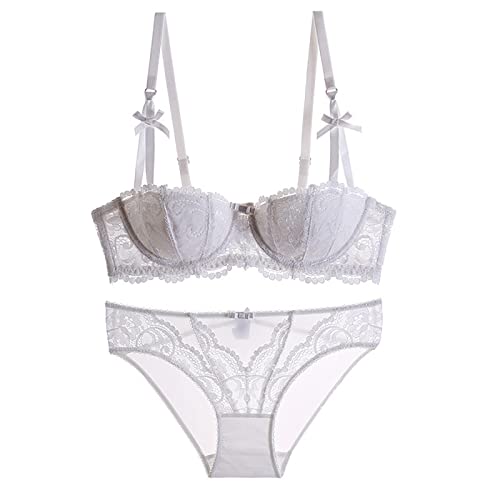 Lingerie blanche style vigne brodée sous vos tenues légères d'été et de mariage