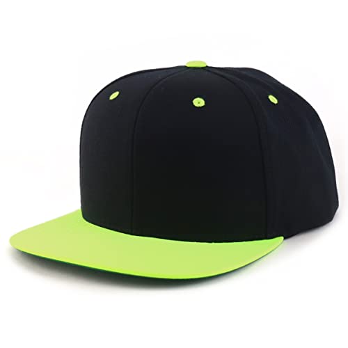 Image of Oversize XXL Structured Blank Flatbill Snapback Cap