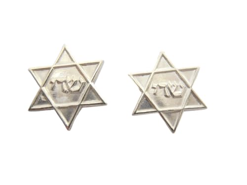 Boucles d'oreilles Étoile de David argent 925 à porter au quotidien