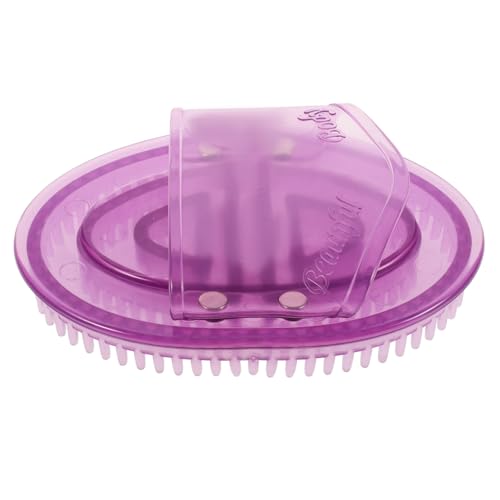 POPETPOP Cepillo Corporal de Masaje de Silicona Herramienta de Masaje Práctico el Muscular Masajeador Cuello Espalda y Ergonómico