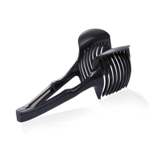 COLLBATH Unique Germany Design Circular Slicer Multi-purpose Kitchen Cutting Aid Tomato Onion Lemon Citrus Slicer Random Color