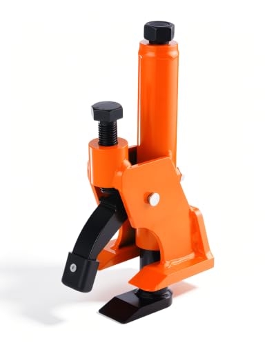 FAITIO Manual Tire Bead Breaker 38-42 Tires Changer Tool with Rubber Pad Protect Aluminum Alloy Hubs Easy-Operated Tire Repair Tool for Car Truck Tractor Mower ATV RV Orange
