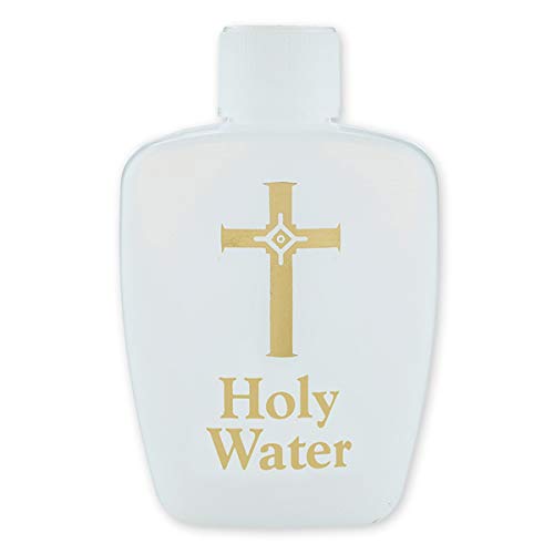 Catholic Christian Holy Water Bottle Holds 2oz Religious RCIA Gift