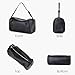 DONNAIN Premium Full-Grained Leather Crossbody Purses for Women, Hobo Bags for Women Crossbody with Adjustable Strap (Black, Small)