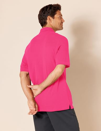 Image of Amazon Essentials Men's Regular-Fit Short Sleeve Cotton Pique Polo Shirt (Available in Big & Tall)