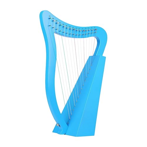 taefyiasz ハープは簡単に習得でき、ポータブルな三日月型で、初心者や大人に適しています。プロのパフォーマンスにも適しています (15弦,B)