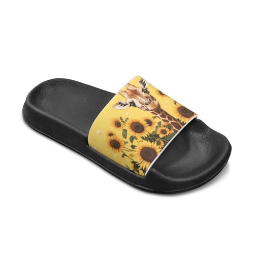 Boys Slip On Sandals Kids Slides Unisex Slides Boys Comfortable Slippers Non-slip Shower Shoes House Fashion Thick for Indoor & Outdoor Gifts2