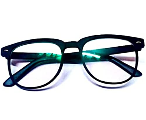 AR CREATION Computer Glasses- Anti Blue Ray Square Eyeglasses Reading Zero Power Eyewear for Men and Women made in India