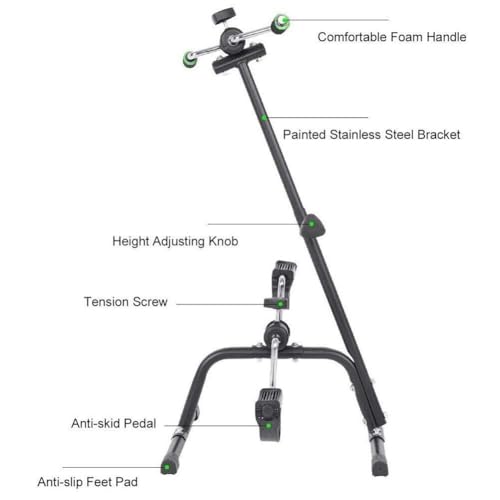 Mini Bicicleta de Ejercicio para Brazos y Piernas portátil miniatura 2