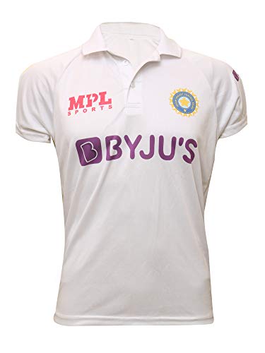 KD Cricket Team India Jersey Test Cricket Uniform Fan T Shirt Half Sleeve PLN 46