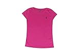 Maschinenwäsche, importiert RALPH LAUREN Polo Little Girls Rundhals T-Shirt - Pink - Mittel