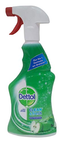 Image of Dettol Clean & Fresh Multi Purpose Cleaner - Green Apple, 500ml Bottle