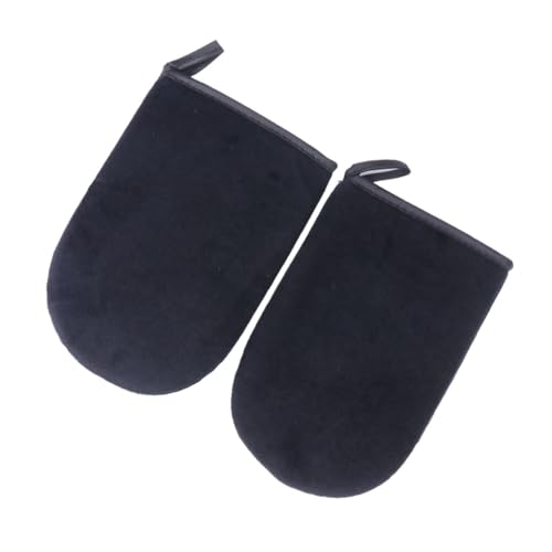 LOLIPPYY Guantes Autobronceadores Aplicadores De Crema 2 Piezas Tamaño Estándar Negros Para Aplicación Uniforme Piel Sin Sol