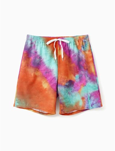 PATPAT Family Matching Swimsuits Swimwear Set for Couples Mommy and Me Striped Spliced Bathing One-Piece Swimsuits