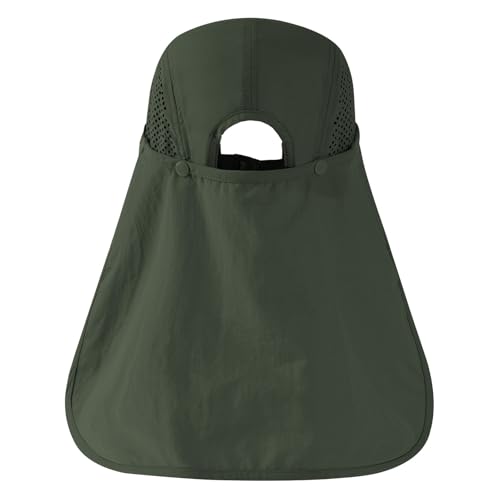 Miniatura 2 de Bassdash Upf 50 Gorra De Pesca Plegable Gorra De Béisbol, Con Tapa De Cuello Extraíble, Portátil, Adecuada Para Senderismo De Golf Masculino Y Femenino