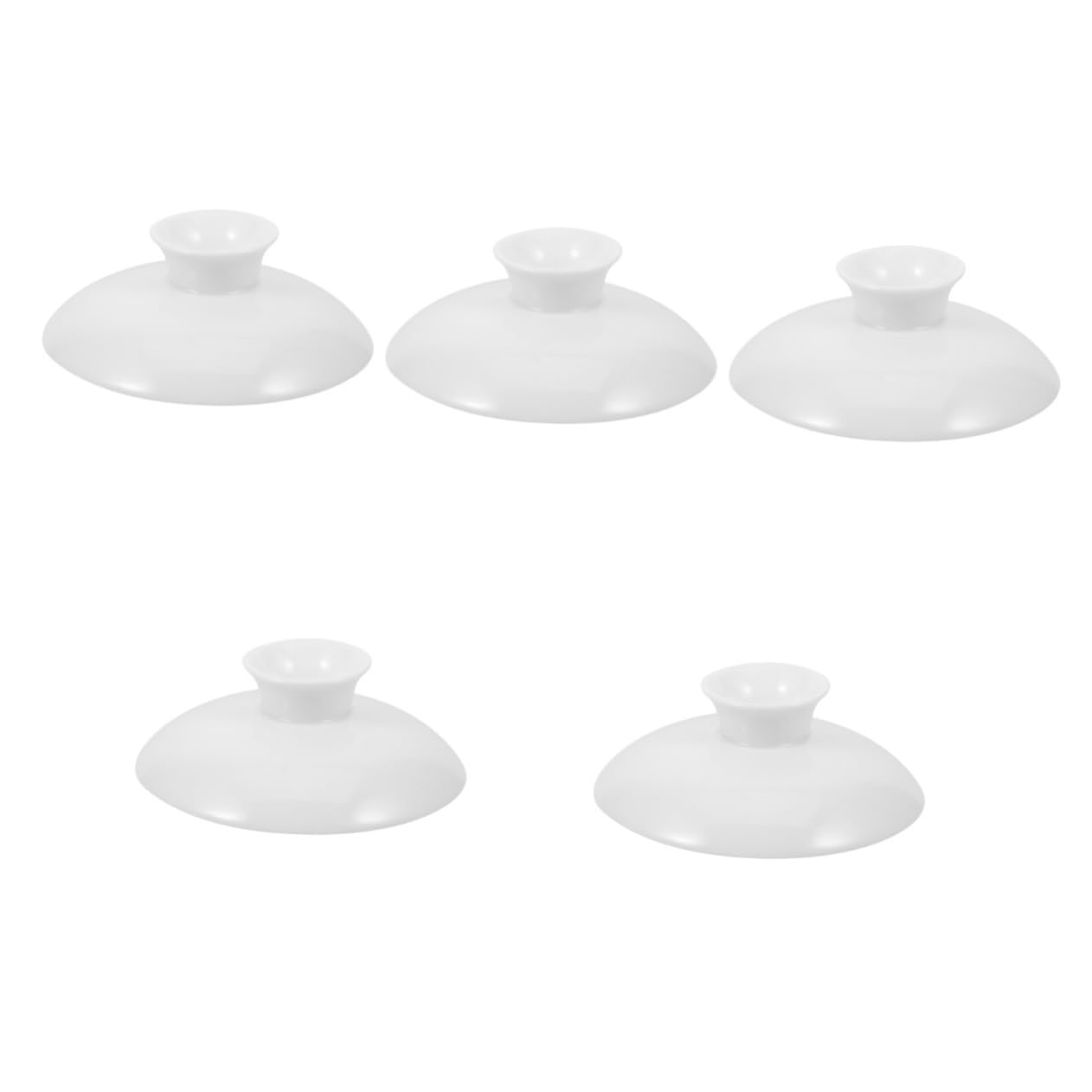 Tapas para tazas de cerámica PRETYZOOM evitan que el té se enfríe rápido