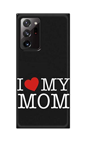 Image of PRINTFIDAA I Love My Mom Hard Back Cover for Samsung Galaxy Note 20 Ultra (6.9 inch) Back Cover -(P6) KAT1006