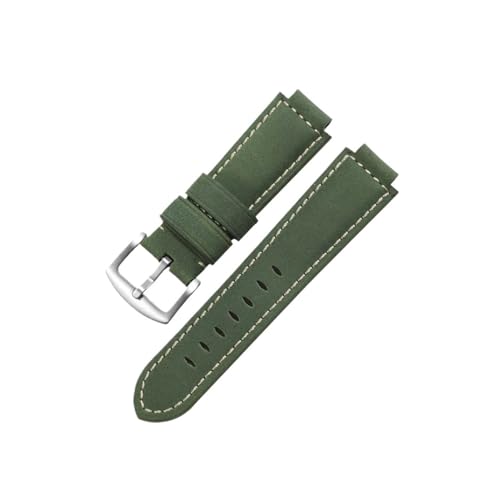 14 16mm���O�������U�[�x���g�ɓK������Casio GST-B400 GST-B200�x���g�A�N�Z�T���[(Green-Steel-K2,24x14mm)