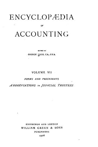 Encyclopaedia of accounting - Vol. II