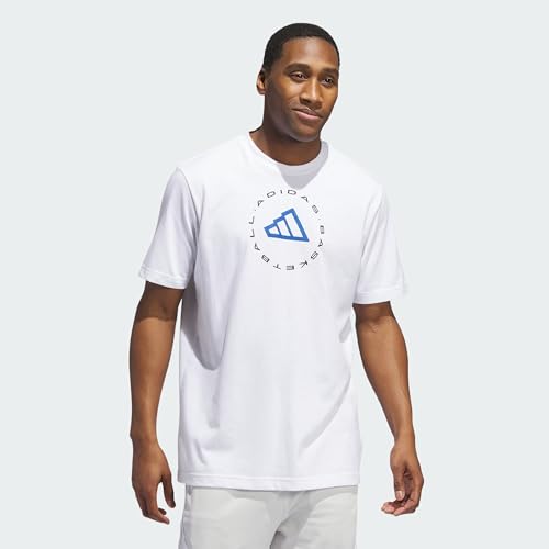 T-Shirt adidas Hoops Emblem Graphic pour Compléter Votre Look Sportswear
