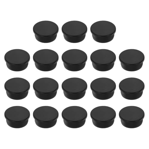 Image of MECCANIXITY 18pcs T-Shaped Silicone Plugs 33.3mm 1-5 /16 Inch Dia, Black | Snap in Plug Hole Seal Cover Round Rubber Stopper for 32-33.3mm Holes Kitchen Rubber Bulkheads Waterproof Sealing