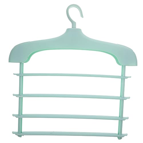 Hemobllo Pants Hanger Clothes Organizer Multi Functional Non Slip Rack for Jeans Trousers Ties and Scarves Compact Design for Closet Storage Nordic