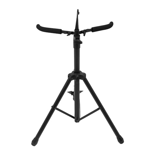 BANLICALI Cello Stand with Bow Holder, Floor Cello Rack Holder 29.13