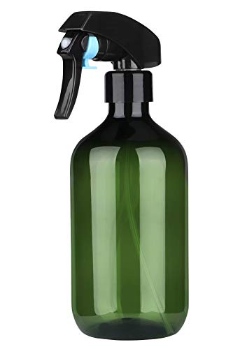 driew Plant Mister Spray Bottle, Plant Mister Water Spray Bottle for Plants Misting Bottle Water Fine Mist, Cleaning Solutions, Gardening, Indoor, Outdoor (Green - 17oz)