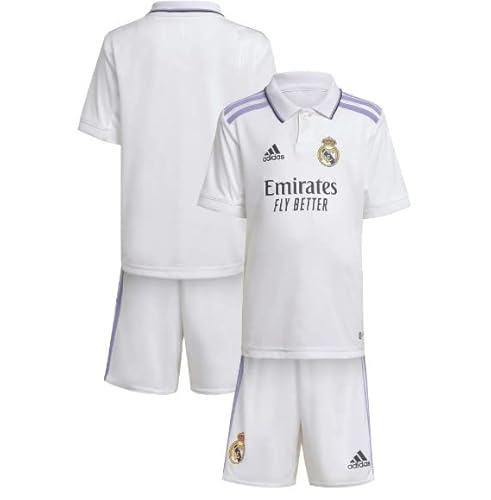 Adidas Infant Soccer Real Madrid 22/23 Home Mini Kit (As1, Age, 6_Months) White #TOP1
