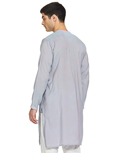 Image of Leriya Fashion Men's Slub Cotton pathan Suit Kurta