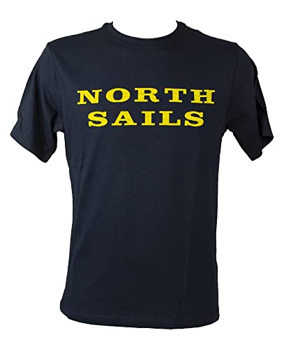 Maniche corte NORTH SAILS S/S T-Shirt W/Graphic, Navy Blue, X-Large Uomo