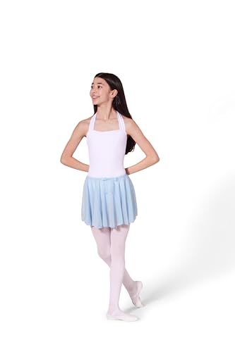 Pantalones falda circulares Capezio para niñas en color negro talla m 6