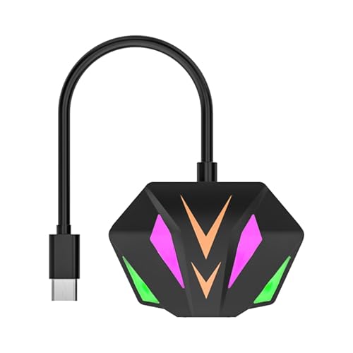 Adaptador Ethernet - Conexión de red rápida a 100 Mbps | Adaptador con cable para portátiles y...