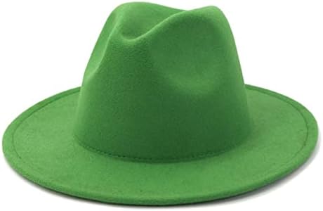 Patchwork Wool Felt Fedora Hat 
