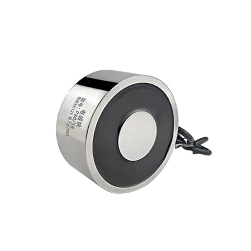 Électroaimant solénoïde 12V P80/38 avec force de maintien 1200 N - 2