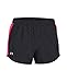 Under Armour Women's Fly-by Run Short, Anthracite (016)/Reflective, Large