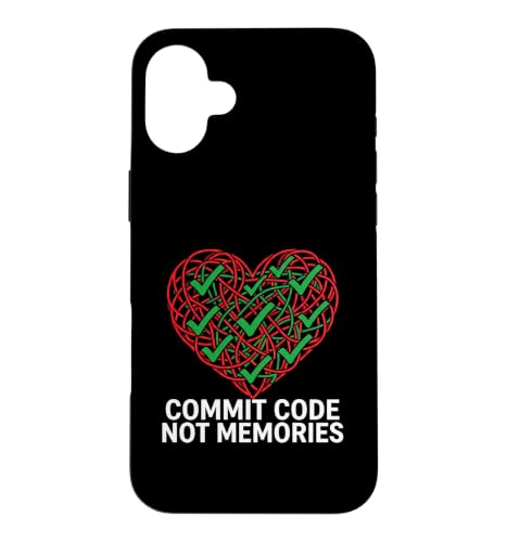 Software Engineer Commit Code Not Memories �X�}�z�P�[�X iPhone 16 Plus �p