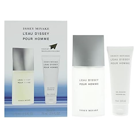 Issey Miyake L'eau D'issey Pour Homme Eau De Toilette 2 Piece Gift Set: Eau De Toilette 75ml - Shower Gel 75ml Cover