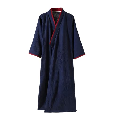 Kimono para hombre albornoz largo Thobe ideal para pijama de sauna y spa