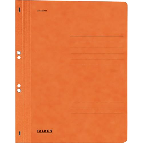 Ösenhefter A4 1/1 Vorderdeckel, orange, Manilakarton, 250 g/qm