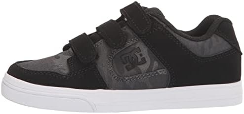 DC Unisex-Child Pure Skate Shoe, Black Camouflage, 3 US Little Kid | Image 7