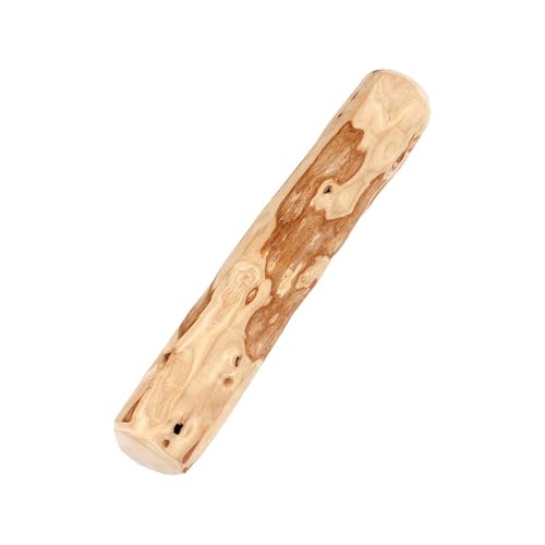 Hundekauspielzeug aus Holz, Kaffee-Holz, Hundekaustab für regelmäßiges Kauen, 100% natürliches Spielzeug sicher, Hundezahnreinigung & Stressabbau, Bio-Spielzeug geeignet für große Hunde und Welpen bis