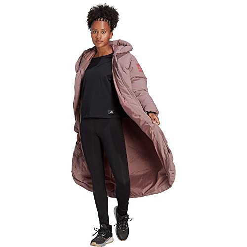 adidas W Big Baffle C Damenjacke, Schwarz, 36