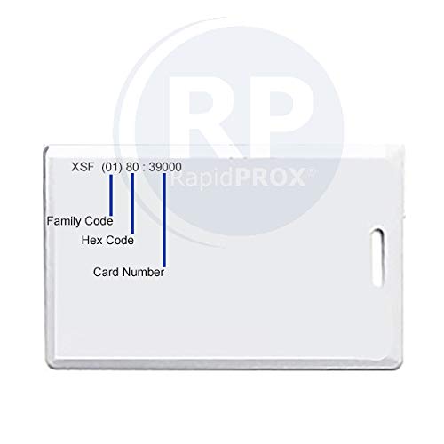 RapidPROX Klappkarten für Kantech – vergleichbar mit P10SHL (25 Stück)