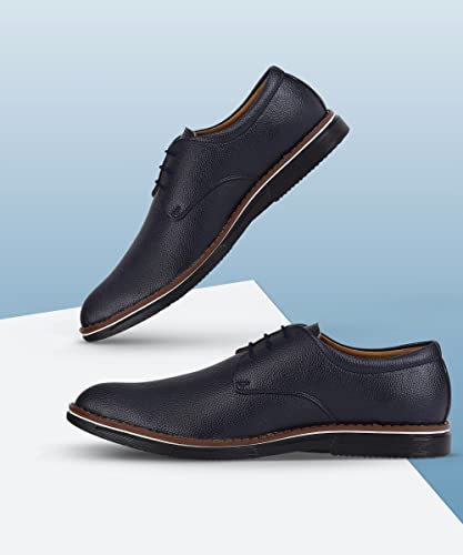 Image of Zixer Synthetic Leather Mens Formal Shoes || Office Formal Shoes Men Stylish|| Formal Shoes for Men Patent Leather Lace Up Party Formal Shoe